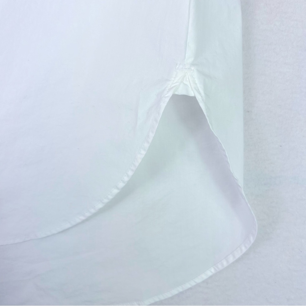 Gap maternity tailored optic white button  down shirt  size: extra small NWT - Picture 5 of 12